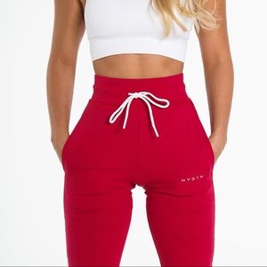 Ruby Red Joggers